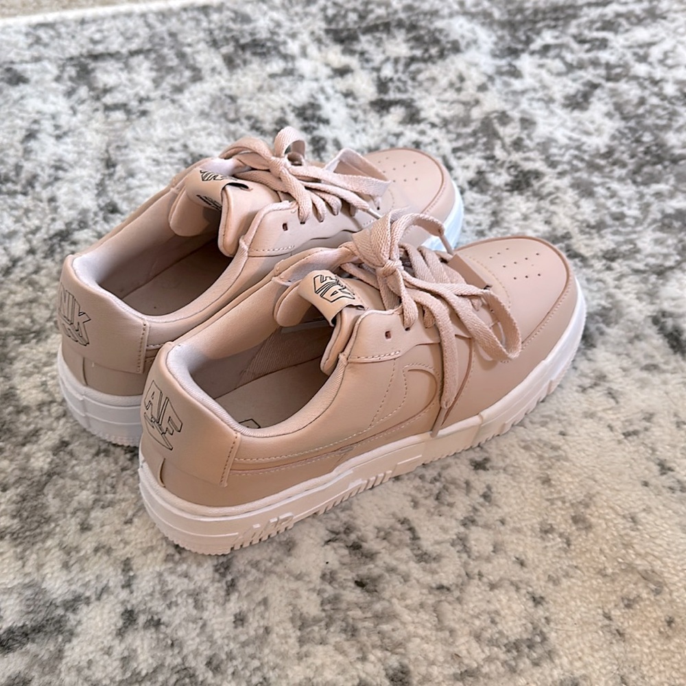 New mauve Nike Air Force one’s